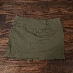 H&M Khaki Green Skirt